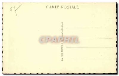 Strasburg — Pałac na Rzecze — wydawca Braun & Cie, n° 872 — Rewers