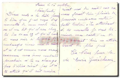 Bukiet pólnot — kolorowana kartka pocztowa — DIX 967/s — Rewers