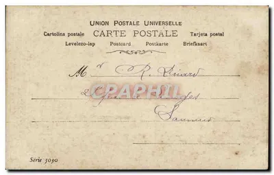 Demoiselles d'Honneur — Waléry, Paris — Série 5030 — Verso