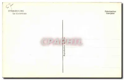 Strasburg — Katedra — Wydawnictwo francuskie — Rewers