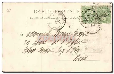Toulouse - Cortile dell'Hotel de Labordères — Labouche frères, Toulouse, n°23 — Verso