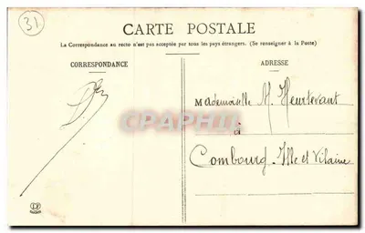 Toulouse - Katedra Świętego Etienne — wydawca Henri Jules, n°19 — Rewers