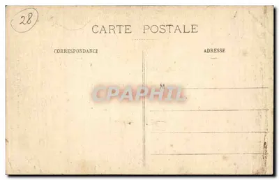 Catedral de CHARTRES - A Nave — h. Foucault, edição Dreux, n°4 — Verso