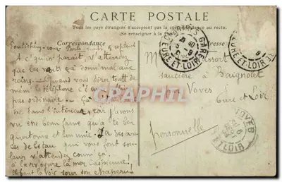 Châlons-sur-Marne — Stara ulica św. Jana — Marcelle Alaflasse — Rewers