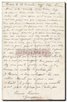 Kobieta w stroju stylu Art Nouveau — Wesołych Świąt — "ALLYYS" n°616 — Rewers