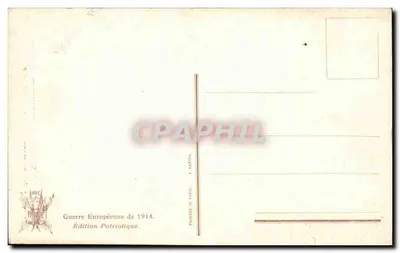 Nicolas II — Emperador de Rusia — Edición patriótica L. Lapina — Reverso