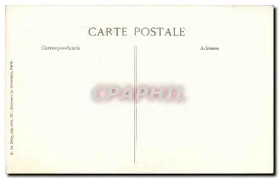 Os Zeppelins sobre Paris — Crimes odiosos dos piratas alemães — A casa do brigadiero Bidault — Editor B.D. Vine, Paris — Verso