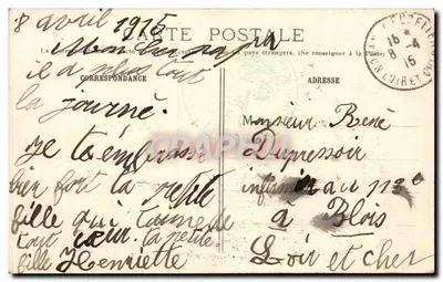 Le cave di Soissons — La Guerra 1914-1915 — R.P. Paris n°146 — Verso