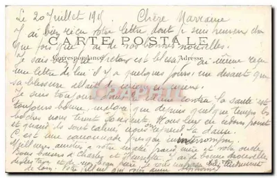 Arras — A Grande Praça após o bombardeio — A. R., n° 281 — Verso