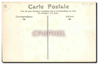 Zamek MAINTENON — Façada Południowa — ND PÉR — Rewers