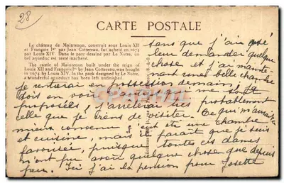 Maintenon — L'Acquedotto e il Castello — Cl. Touring-Club — Verso