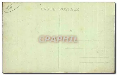Aqueduto de Maintenon — ruínas de um aqueduto começado sob Luís XIV — editor E.-et-L., n° 528 — Verso