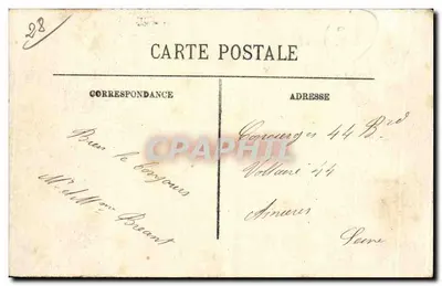 Maintenon — Zamek — Façada Południowa — LL — Rewers