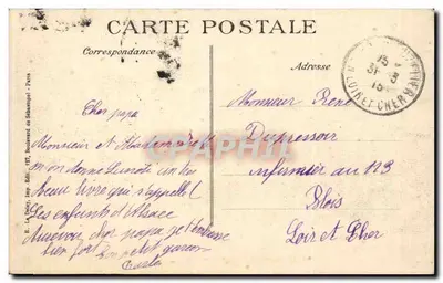 Ruiny Sommeilles — 1914-15 — Wydawnictwo E. La Dufey, 36 seria — Rewers