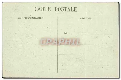 Courcelles-Epayelles, blisko Montdidier — Kościół i Cmentarz — Vignal w Auzers (Cantal), nr 117 — Rewers