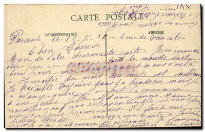Paramé - Panorama Digue — Côte d'Émeraude, wydawca H. T. — Rewers