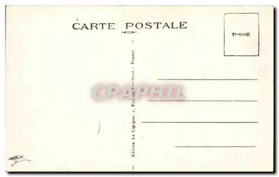 Rennes — Kaserna Guînes — Wydawca La Cigogne, Rennes — Rewers