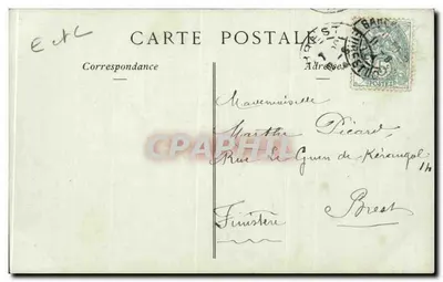 Chartres — Vista Geral tirada de Cachemback — Collections ND. Fot. — Verso