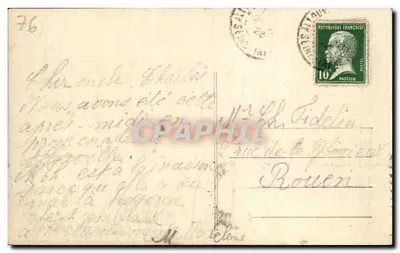 Al louville-Bellefosse — Celebração da Missa no Carvalho — Maison Delamark, editora, Yvetot — Verso