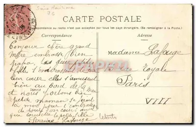 Dieppe — Katedra św. Remy — Wydawca nieznany, n° 56 — Rewers