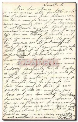 Jovem mulher com chapéu colorido segurando um cesto — Noyer 3030 — Verso