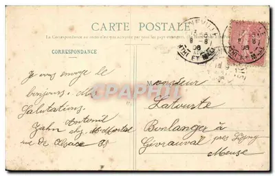 Lunéville - Vista geral — Quantin, livr.-edit. — Verso