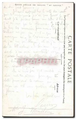Toulouse — O Donjon — Staerck, Paris — Verso