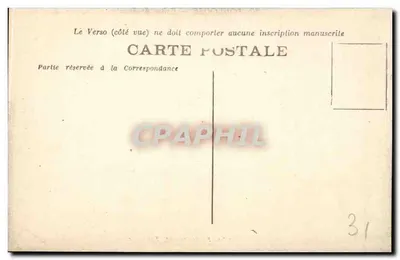 Toulouse — Igreja de Saint-Sernin — Ed. F. Pourment, Toulouse — Verso