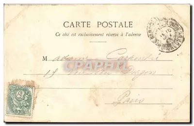 Toulouse - Katedra św. Etienne — Wydawca: Claudet, Toulouse, n°19 — Rewers