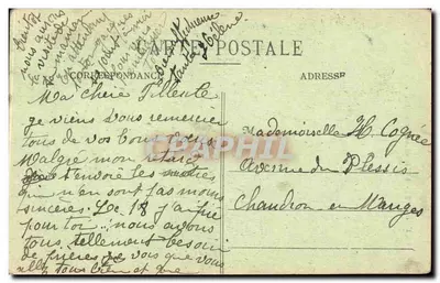 Bretagne - 4971 - Les Lits-Clos - Berceau. - Zbiór L. Barbonic St-B. — Rewers
