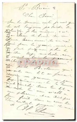 Lit-clos a piano — Oh hisse! per raggiungere il letto — Coll. E. Hamonie, St-B. — Verso