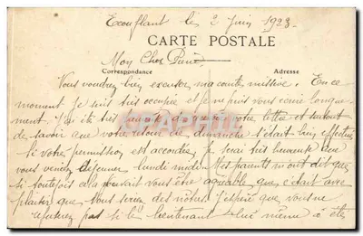 Wnętrze bretońskiej chatki — Jedna chatka i serce, oto prawdziwe szczęście! — Artaud i Nozaïs, Nantes — Rewers