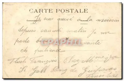 Bretagne — Het uur van de zonsondergang — Coll. E. Hamonie - St-B. n° 4863 — Achterkant