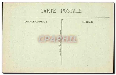 Toulouse — Cappella e Torre dei Giacobini — Imp. Fot. d'Arte, Toulouse — Verso