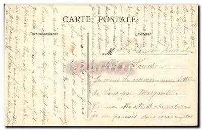 Sarrigné (M.-et-L.) — Biuro Tabakowe — grupa dzieci i dorosłych przed budynkiem — Rewers