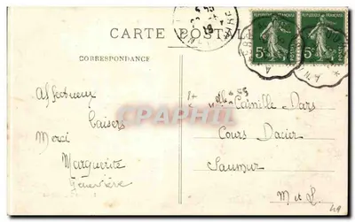 Saint-Martin-de-la-Place (M-et-L.) — A Cruz Vermelha — Editor Tph — Verso