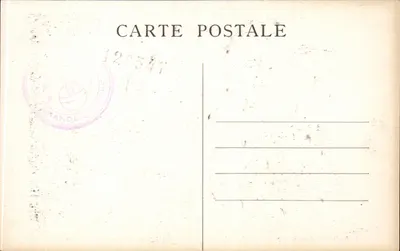 Dauphiné — 92. O mosteiro da Grande-Chartreuse e o Grand Som no inverno — editor A. V. (ou A. V. Lui) — Verso