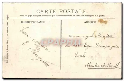 Brûl-sous-Forges — Rue de l'Orme-Maillard — Edição R. Chêne. — Verso