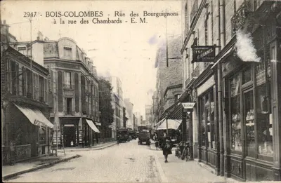 Bois-Colombes - Rue des Bourguignons à la rue des Chambards - E.M. - n°2947