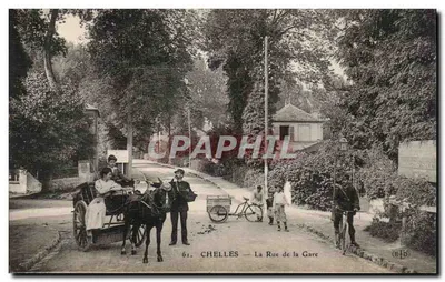 Chelles — A Rua da Estação — Editor B.D. n°61