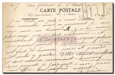 Les Gâtines (M.-et-L.) - Grande-Rue — Wyd. Freulon, Beaupréau, n°954 — Rewers