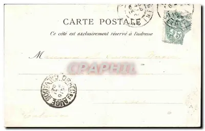 Rouen — Cour de la Maîtrise — C.L.C. n°161 — Verso