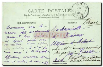 Rouen — Vieilles Maisons (Rue Louis Brune) — Éditeur : LL. — Verso