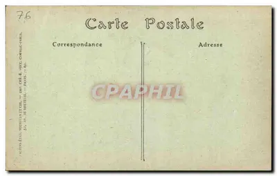 Caudebec-en-Caux — Wnętrze Kościoła, Święty Sepulkr — JND.ROL. n°57 — Rewers