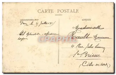 Daon (Mayenne) — Panorama sobre o Rio e a Cidade — L. V., fot. — Verso