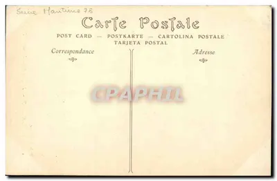 Caudebec-en-Caux — Katedra Najświętszej Maryi Panny, fontanny — P. Véelle, wydawca — Rewers