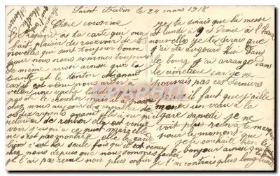 Żołnierz i kobieta — miłosna scena z wierszem — La Favoruite, n°2465/2, Paryż — Rewers
