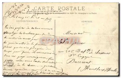 Mujer en traje de trabajo — publicidad para 'Vin du Bon Souvenir' — A. Mifranc, farmacéutico de primera clase — Reverso