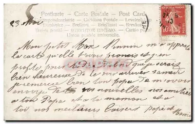 Joven en traje de violinista — editor anónimo, n° 54314 — Reverso