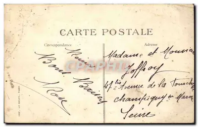 Reims — Fontanna Bartholdi — Plac Wolności — Fotografia A. D. — Rewers